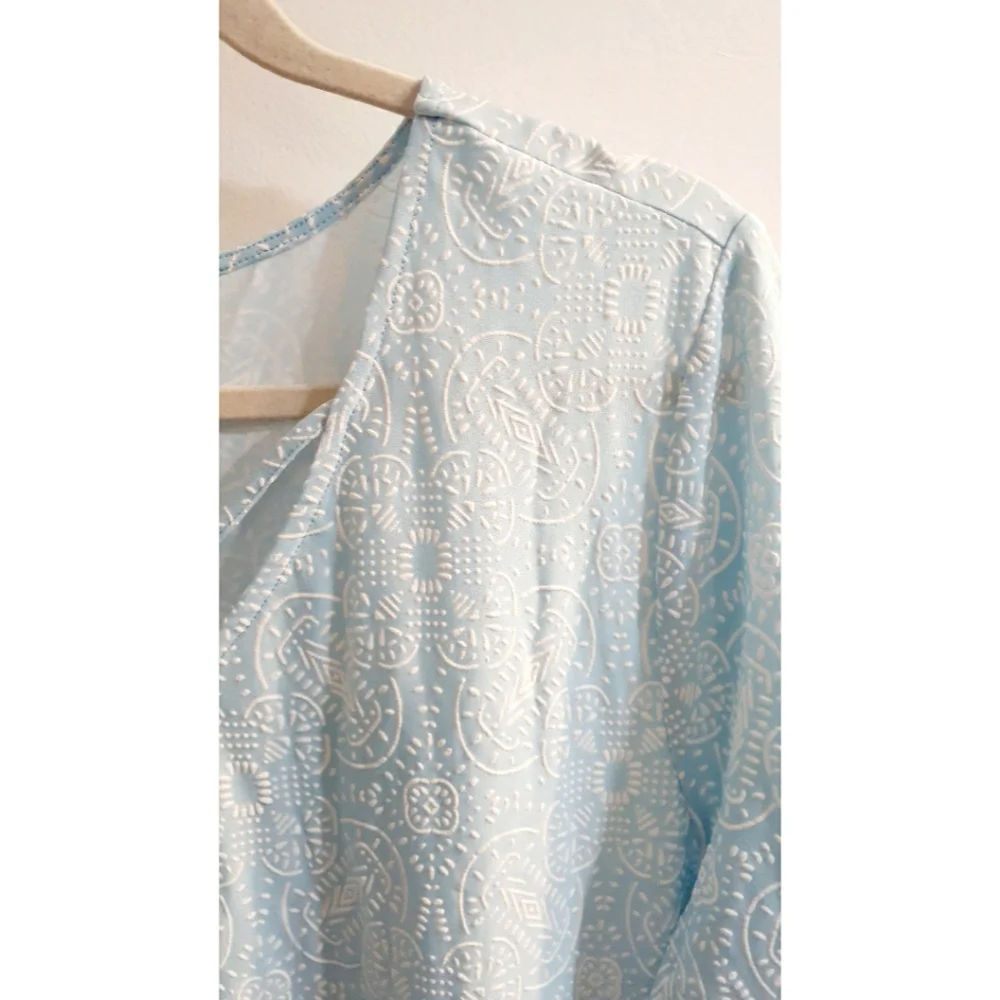 Ruby Rd blouse. Blue. - Picture 4 of 6